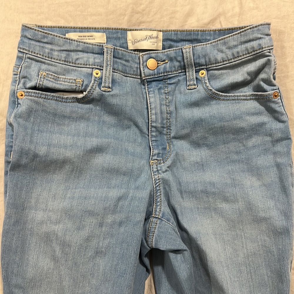 Universal Thread High Rise Skinny Jeans - Picture 2 of 6